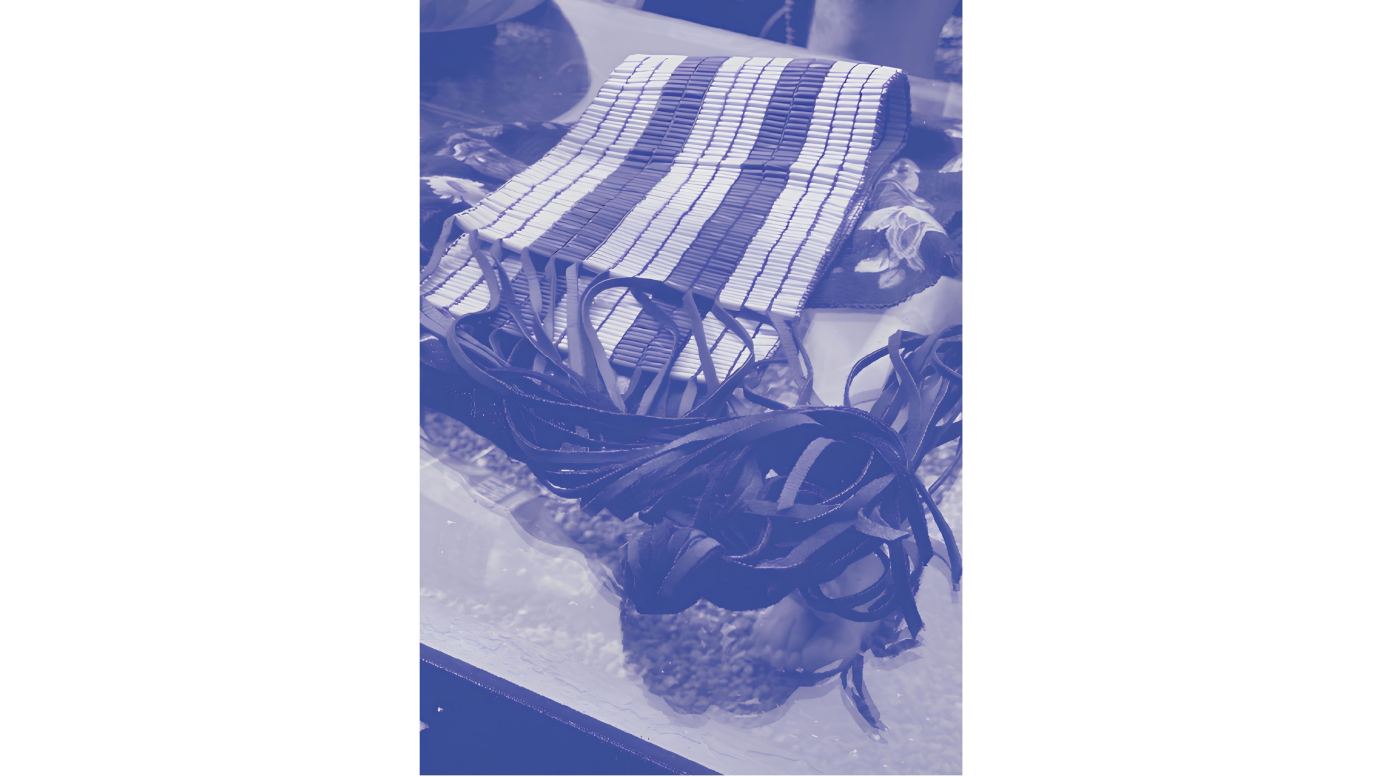 Photo: The Two Row Wampum of Michelle Schenandoah