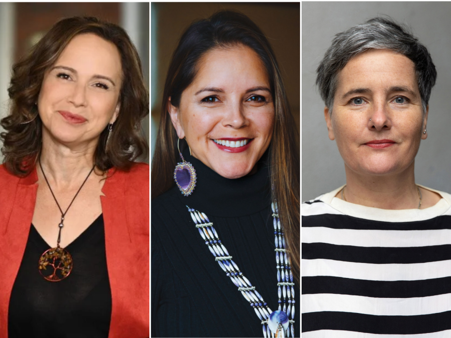 vl.l.n.r. Joann Maria Yarrow, Michelle Schenandoah, Nicole Beutler